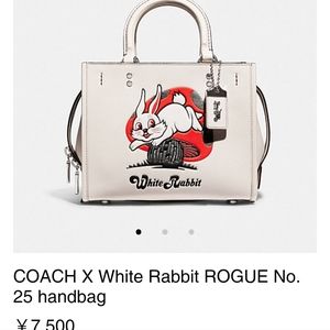 Coach x white rabbit